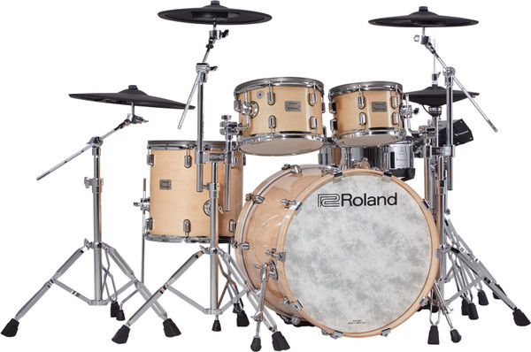 Roland V-Drums Acoustic Design 706 Drum Kit - Gloss Natural (VAD706-GN-KIT)