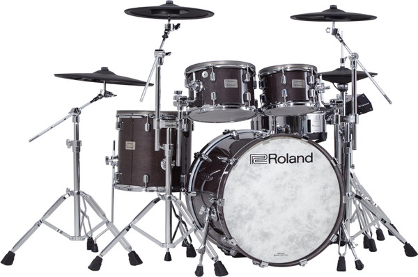 Roland V-Drums Acoustic Design 706 Drum Kit - Gloss Ebony