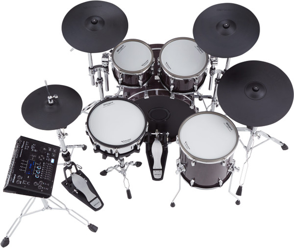 Roland V-Drums Acoustic Design 706 Drum Kit - Gloss Ebony