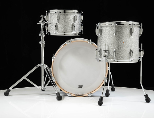Sonor Vintage Series 3pc 12/14/20 (No Mount) - Vintage Silver Glitter