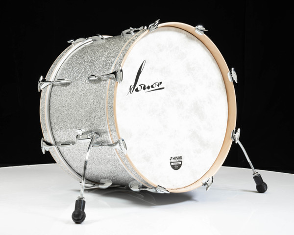 Sonor Vintage Series 22x14 Bass Drum- Vintage Silver Glitter