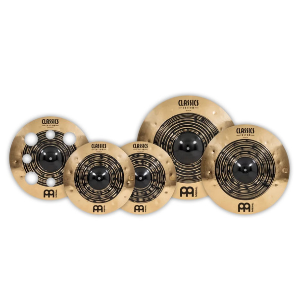 Meinl Classics Custom Dual Series Expanded Cymbal Pack (14/16/18/20)