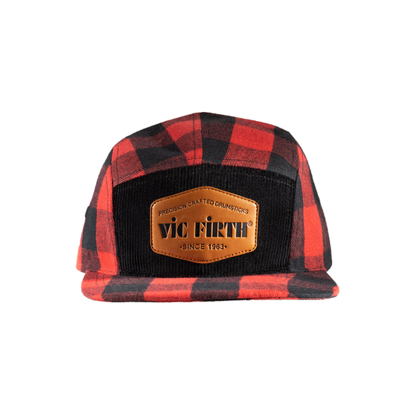 Vic Firth Flannel 5-Panel Camp Hat