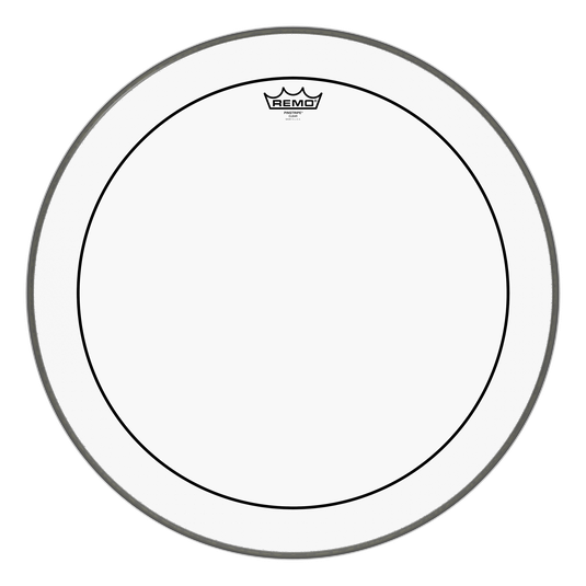 Remo Pinstripe Clear 22" Bass Drum Head PS-1322-00-