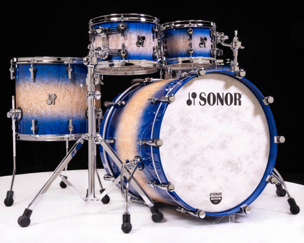 Sonor SQ2 5pc Beech Kit - Scandinavian Birch High Gloss (Blue Burst)