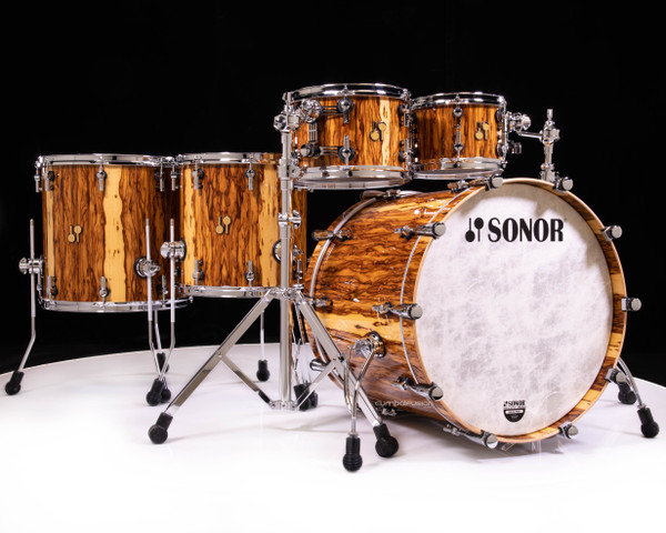 Sonor SQ2 5pc Maple Kit 10/12/14/16/22 - African Marble High Gloss