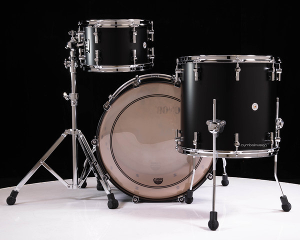 Back View Sonor SQ1 3pc GT Black