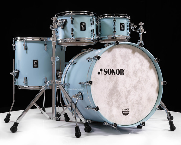 Sonor SQ1 22" 4pc Kit - Cruiser Blue **NEW 2022 Matching Hoops**