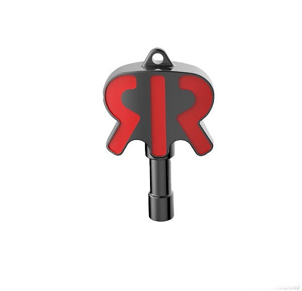Drum Key Shop Rich Redmond Drum Key - Black Chrome (HDDK2021RR-BN)