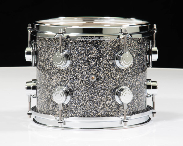 DW Collector's Series Maple Finishply w/ Chrome Black Galaxy 8x10