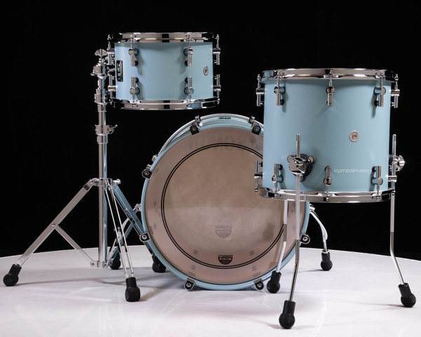 Rear View Sonor SQ1 20" Cruiser Blue