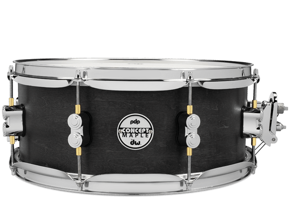 PDP Concept Maple 5.5x13 Black Wax Snare Drum