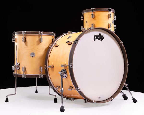 PDP Concept Classic 3pc 13/16/26 Natural with Walnut Hoops (PDCC2613NW)