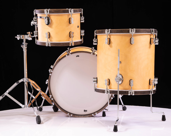 PDP Concept Classic 3pc 22" - Natural / Walnut Hoops w/ STM Mount