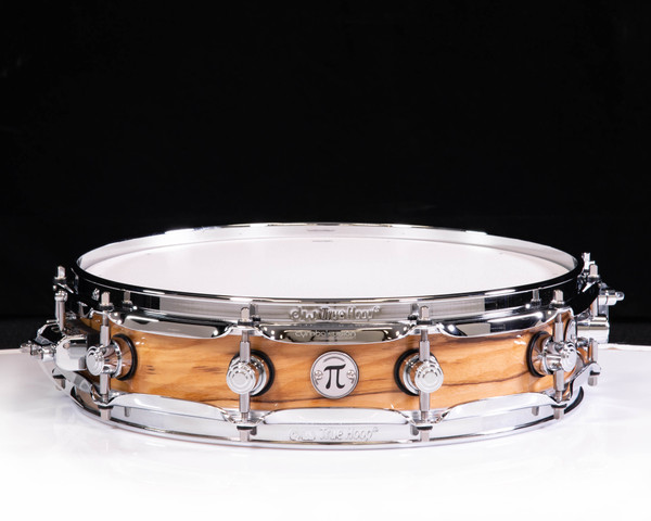 DW Collector's Pi Snare - High Gloss over Exotic Olive Ash Burl 3/3/3 Shell (1216173)