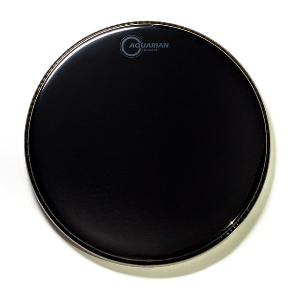 Aquarian Reflector Black Mirror 15'' Drum Head