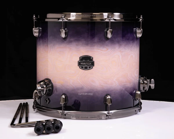 Mapex Saturn Evolution Birch 16x14 Floor Tom - Exotic Violet Burst (SEF1614BBPZ)