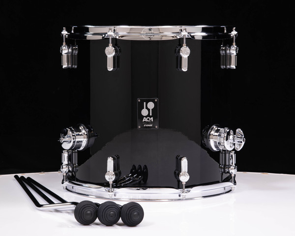 Sonor AQ1 14x13 Floor Tom - Piano Black (AQ1-1413-FT-PB)