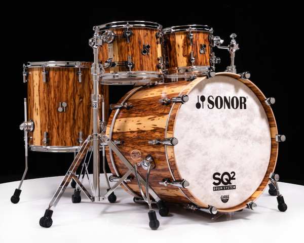 Sonor SQ2 5pc Maple Kit 10/12/16/22/14SD - African Marble Semi Gloss