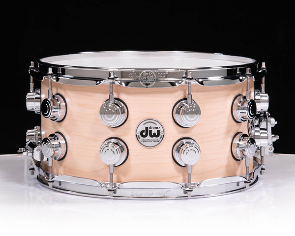 DW Collectors 7x14 SSC Maple Snare Drum - Natural Satin Oil