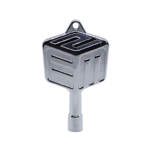 Eric Moore Drum Key - Chrome front