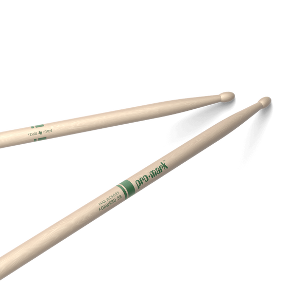 Promark Hickory 5B The Natural Drumsticks (TXR5BW) horizontal