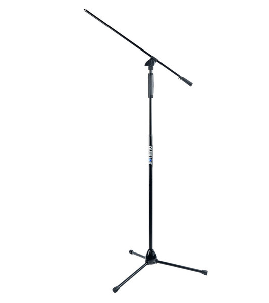 QuikLok A-989BK Boom Microphone Stand w/ One-hand clutch (A-989BK)