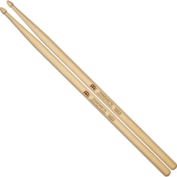 Meinl 7A Standard Hickory Drumsticks (SB100)