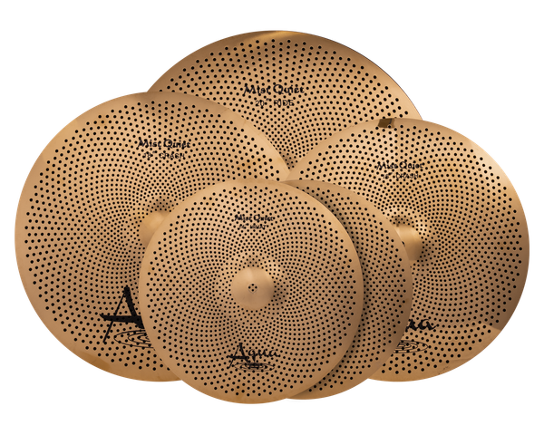 Aqua Mist Quiet 4pc Cymbal Set