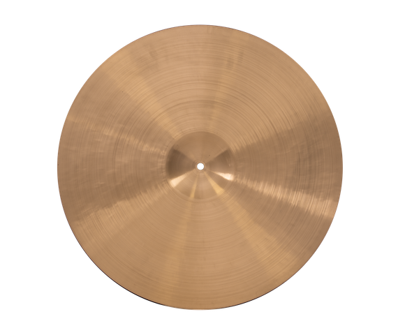 Aqua 20" Traditional Thin Ride Cymbal - Black Logo