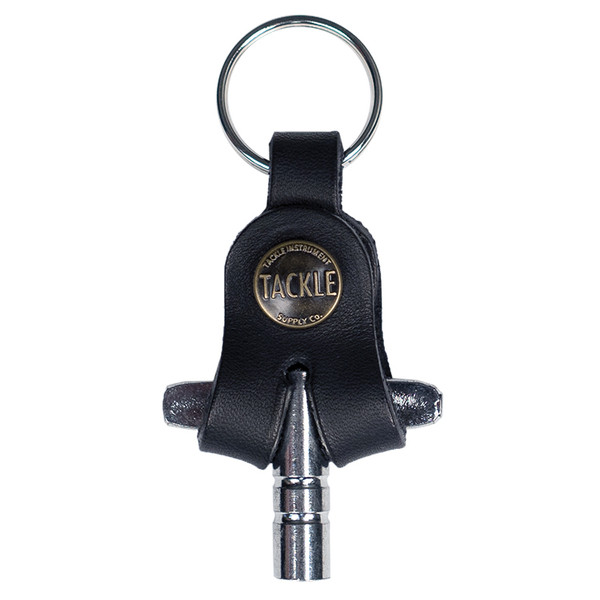 Tackle Leather Drum Key Black