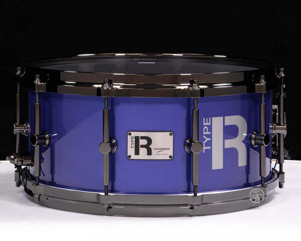 Canopus Type R 6.5x14 Galaxy Metallic Snare Drum (MTR-1465DH-GXM-LQ)