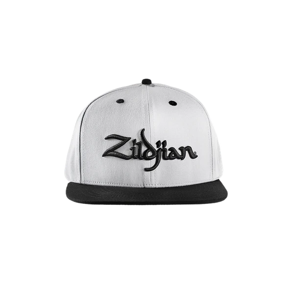 Zildjian White 6-Panel Snapback Hat (ZAHC0022)