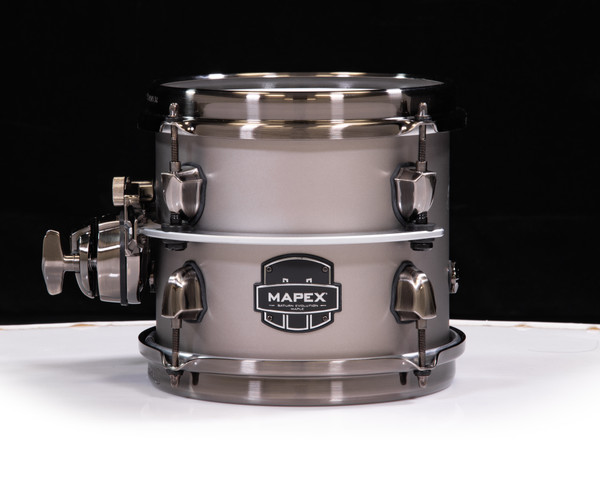 Mapex Saturn Evolution Maple 8x7 Rack Tom - Gun Metal Grey