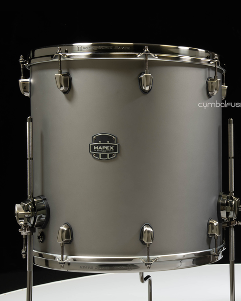 Mapex Saturn Evolution Maple 14x14 Tom - Gun Metal Gray (SEF1414MBPG)