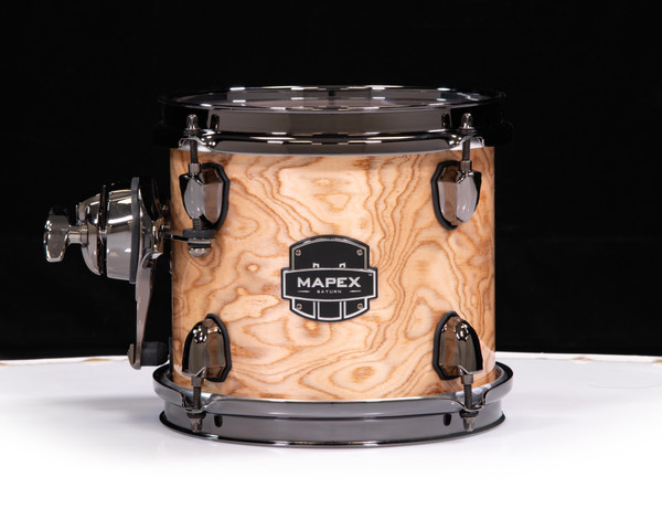 Mapex Saturn Exotic 8x7 Tom - Natural Maple Burl SVT807BMXN