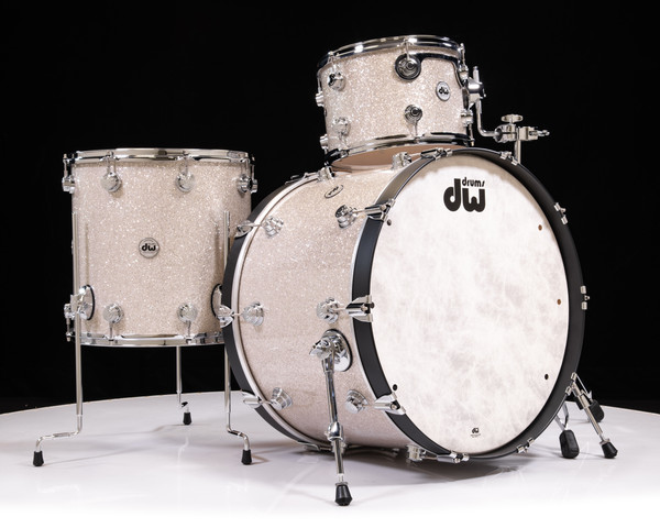 DW Collector's Series 3pc Shell Pack Broken Glass SSC Maple 24 inch BD (1280017)