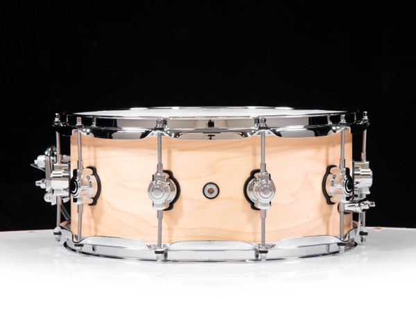 DW Design Series 6x14 Maple Snare Drum - Natural Satin DDLM0614SSNS