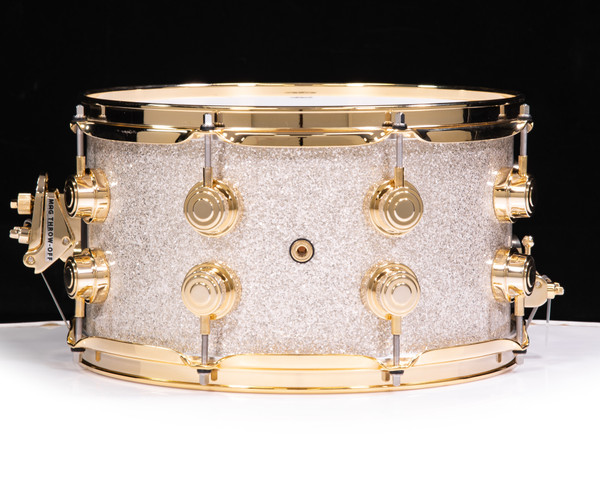 DW Collector's SSC Maple 7x13 Snare Drum - Broken Glass