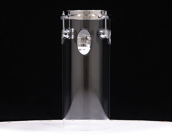 DW Design Series Rata Tom 6x14 w/TB12 - Clear Acrylic