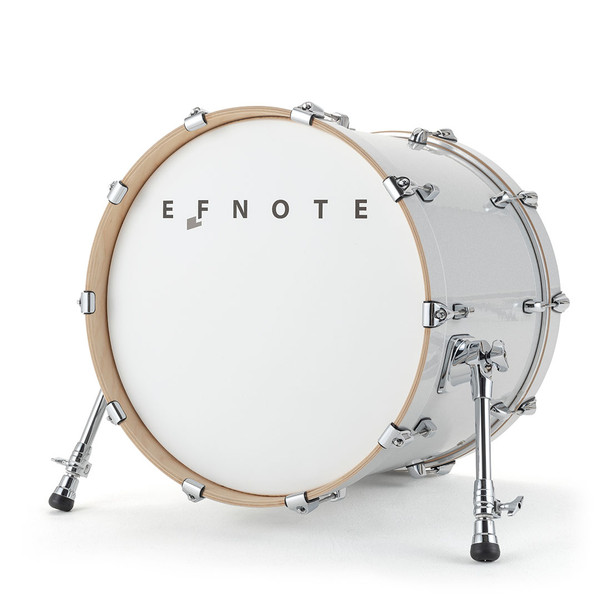 EFNOTE Kick Drum 20 x 15 - White Sparkle