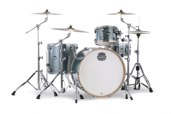 Mapex Mars Birch 4pc Rock Shell Pack - Blood Orange Sparkle