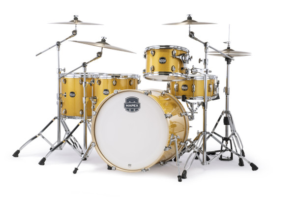 Mapex Mars Birch 5-Piece Crossover Shell Pack - Sunflower Sparkle
