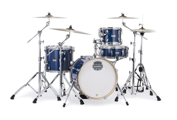 Mapex Mars Maple 4 Piece Bop Shell Pack - Midnight Blue (MM486SOD)