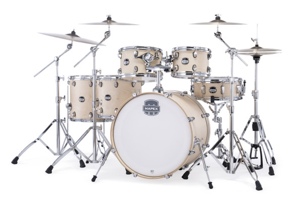 Mapex Mars Maple 6 Piece Studioease Shell Pack - Natural Satin (MM628SFUNW)