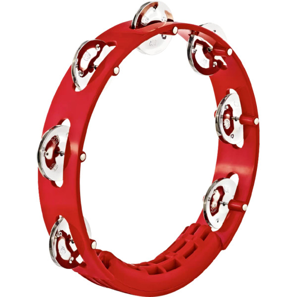 Meinl 8" Headliner® Series Stainless Steel Jingles Tour Tambourines - Red (HTT8R)