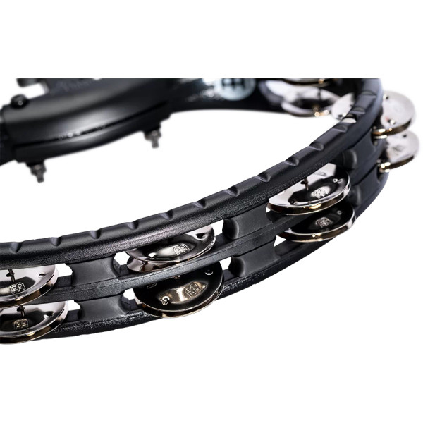 Meinl Mountable Molded ABS Nickel Plated Steel Tambourine - Black