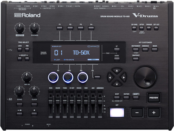 Roland V-Drums TD-50X Module - Flagship Module