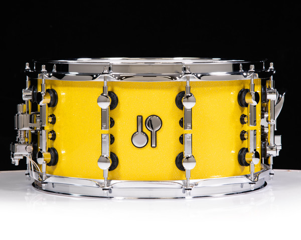 Sonor SQ2 14x7 Vintage Birch Snare - Yellow Sparkle