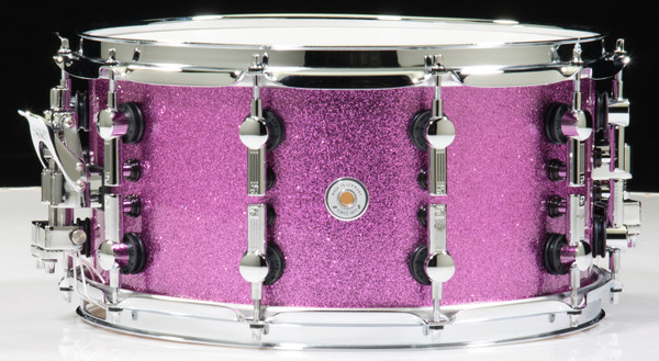 Sonor SQ2 Snare Drum 14 x 7 Bright Violet Sparkle - Thin Maple